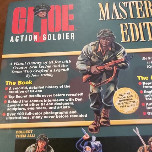 1996 Gi Joe Vol I Action Soldier Masterpiece Edition  African American Brand New - Picture 9 of 12